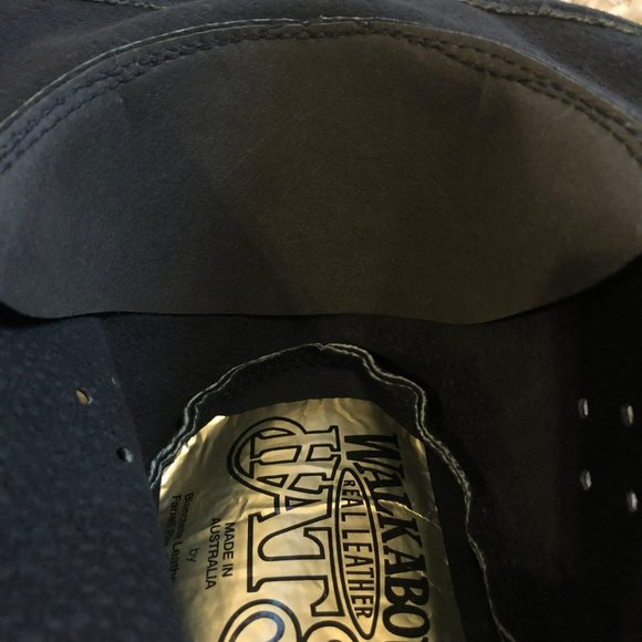 Mens Australia Walkabout Real Leather Hat Soft Waterproof Sz Small Made by Blanc - Picture 5 of 8